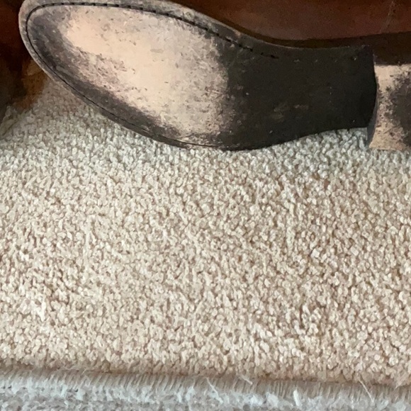 ❤️ Frye Melissa back zip and snap / button boots, Cognac 8.5 Wide Calf.  EUC - Picture 5 of 13